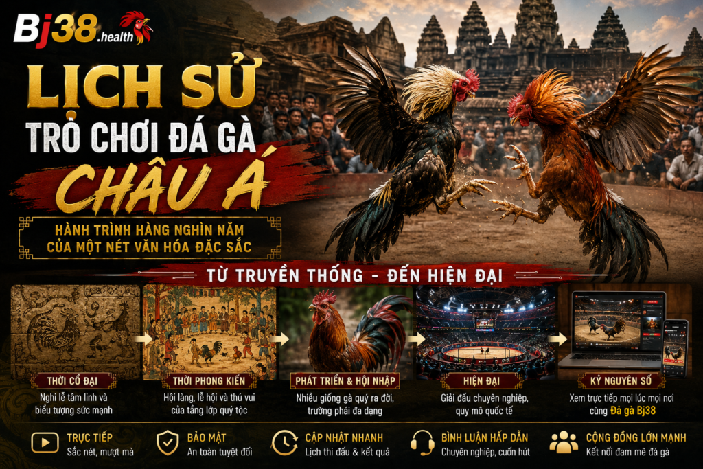 Lịch sử đá gà Châu Á Lịch sử đá gà Châu Á