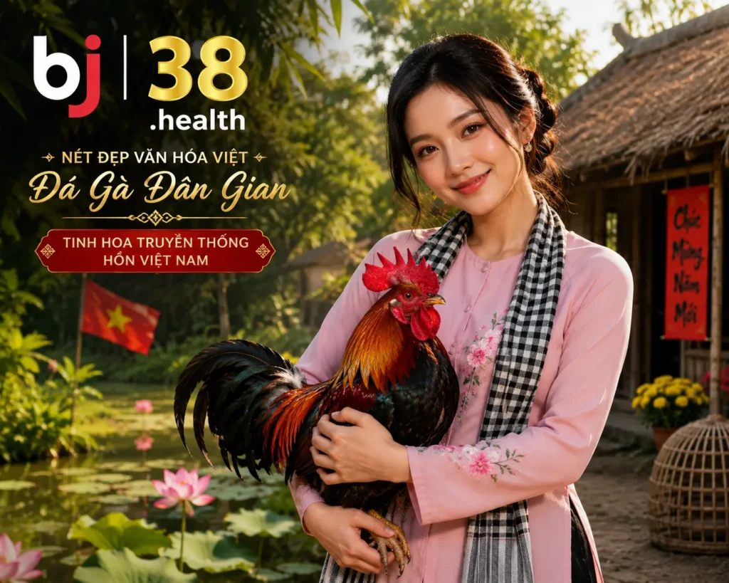 Đá gà dân gian Bj38 gắn liền với nông thôn Việt Nam