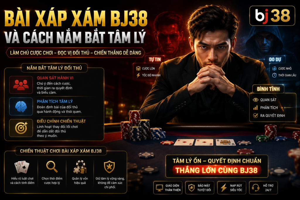 Tuyệt chiêu nắm bắt tâm lý trong bài xập xám