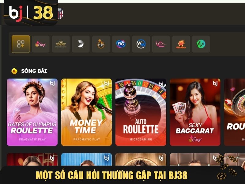 Một số câu hỏi thường gặp khi tham gia giải trí tại BJ38