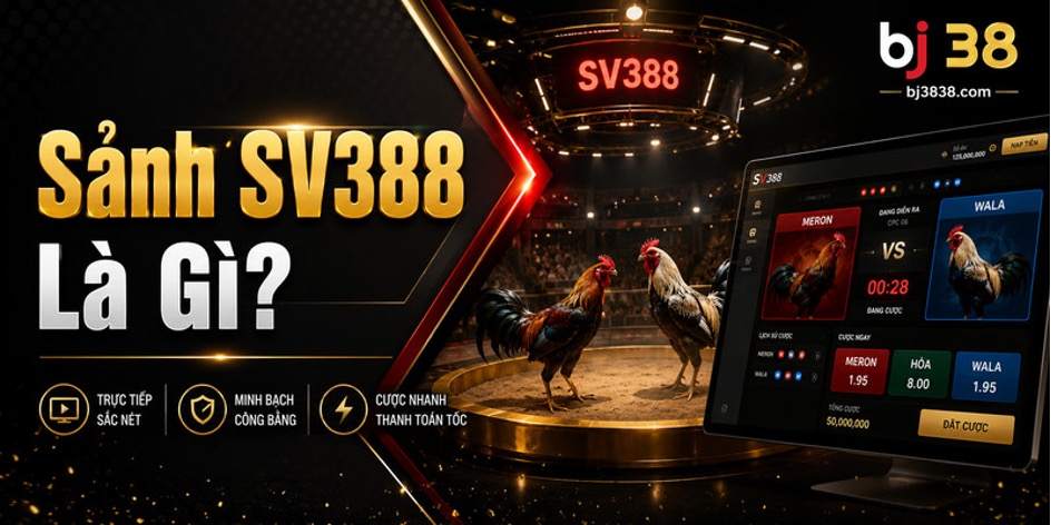 Sảnh Đá Gà SV388 Là Gì? Tổng Quan Trải Nghiệm 2 Định nghĩa sảnh đá gà SV388